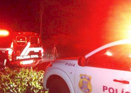 Homem vítima de homicídio é encontrado em estrada vicinal de Rio Brilhante